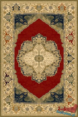 Dywan Dywilan Polonia Palazzo Velvet Red